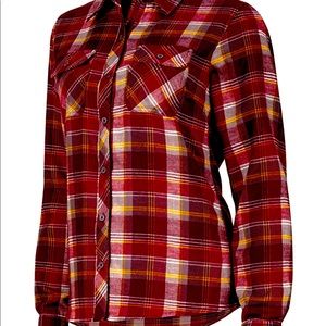 red flannel shirt